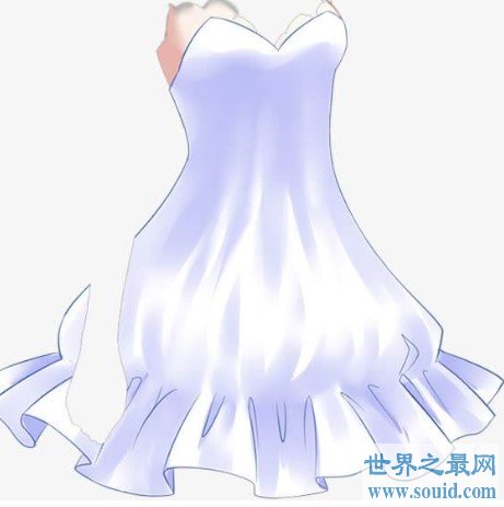 世界上最奇特的裙子，根据心跳随意变幻裙子透明度(www.gifqq.com)