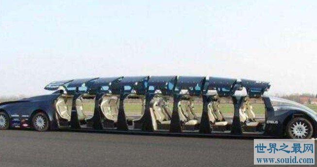 世界上最快最豪华的公共汽车，超级巴士迪拜公交车(www.gifqq.com)