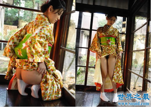 日本十大最奇葩的风俗习惯，女人穿和服不穿内裤(www.gifqq.com)