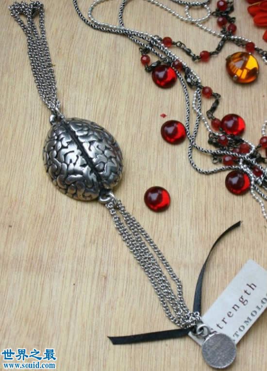 最有艺术感的12件人体器官珠宝，你敢戴吗(www.gifqq.com)