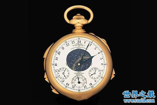 百达翡丽最贵的手表，高达1.4亿(世界表王)(www.gifqq.com)
