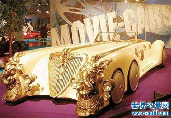 劳斯莱斯黄金跑车豪华昂贵，光是模型就高达258万人民币(www.gifqq.com)