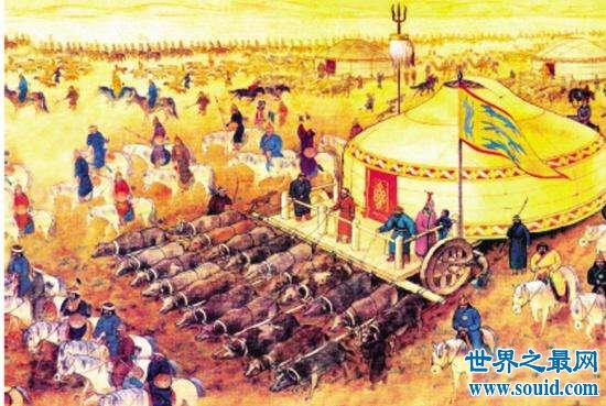 成吉思汗黄金家族的正统，在清朝时就全部被杀了(www.gifqq.com)