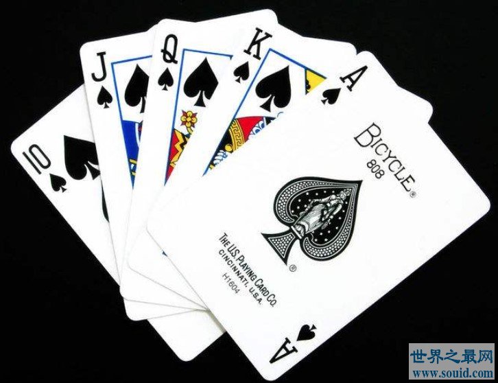 最早扑克牌起源于中国的叶子牌(www.gifqq.com)