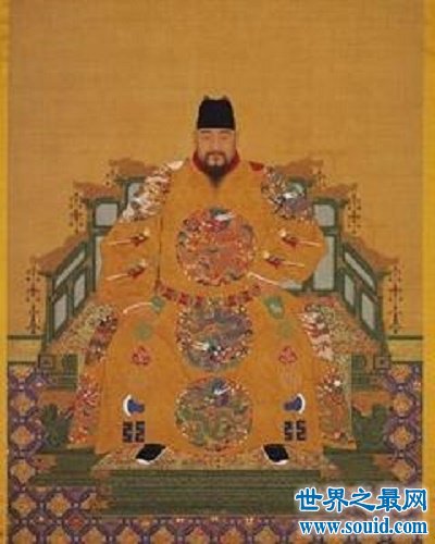 世界第一位，两次继任明朝第六，第八任皇帝朱祁镇(www.gifqq.com)