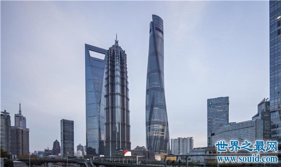 世界第一高楼排名前十名，其中上海占了两个名次(www.gifqq.com)