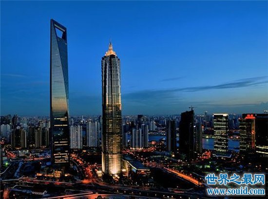 世界第一高楼排名前十名，其中上海占了两个名次(www.gifqq.com)