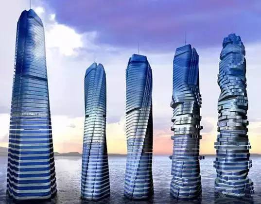 迪拜十大最疯狂的建筑，迪拜风中烛火大厦最风骚(www.gifqq.com)
