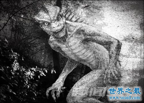 世界十大神秘生物，外星人遗留在地球的恐怖生物体(www.gifqq.com)
