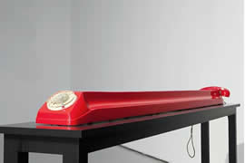 世界上最长的电话，长达2米的奇葩电话