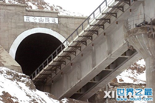 世界上最长的高原冻土隧道(www.gifqq.com)