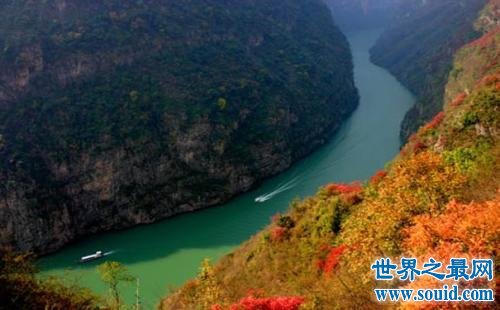 中国最长的河流，长江在世界上排名第三(www.gifqq.com)