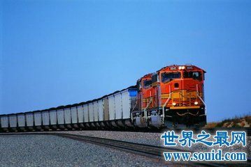 火车是常见的交通工具 世界上最长的火车有多长呢(www.gifqq.com)