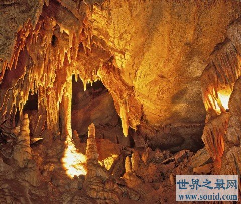 世界上最长的洞穴，由255条地下通道组成(www.gifqq.com)