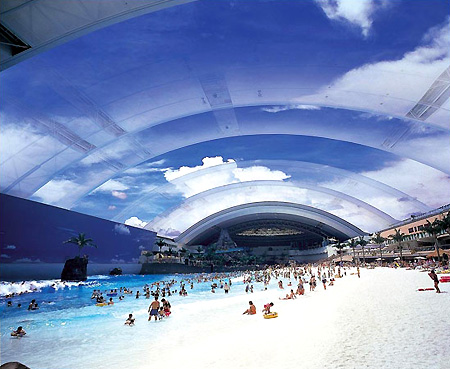 世界上最大的室内海滩公园(www.gifqq.com)