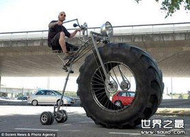 世界上最大的自行车轮子