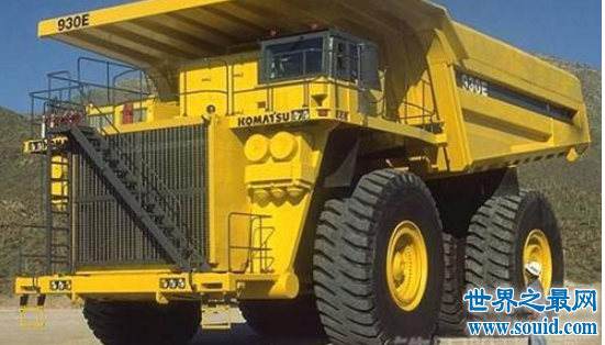 世界上最大的矿车，中国徐工de400高智能的载重怪兽(www.gifqq.com)