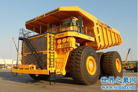 世界上最大的矿车，中国徐工de400高智能的载重怪兽
