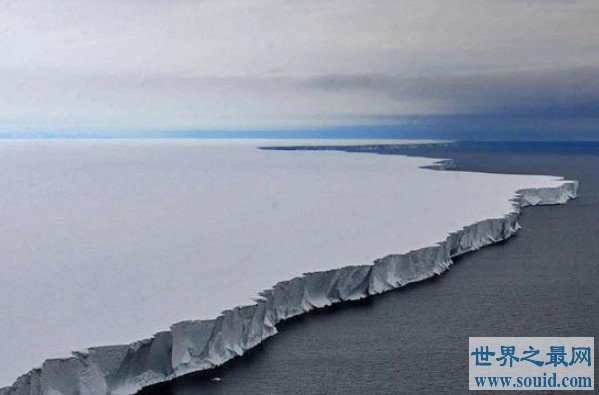 世界上最大的冰川，面积和法国国土面积相当(www.gifqq.com)