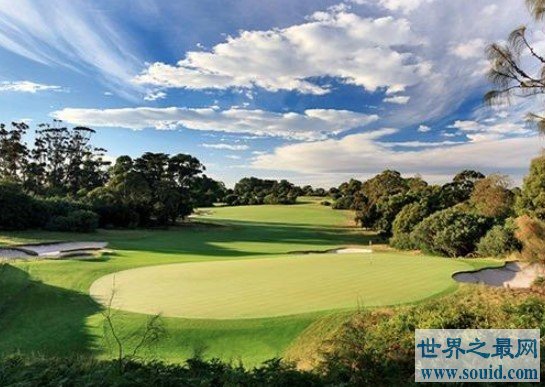 世界上最大的高尔夫球场，长达7609米(www.gifqq.com)