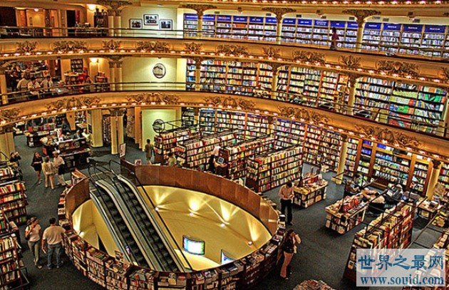 世界上最大的书店，占地面积有15个篮球那么大(www.gifqq.com)