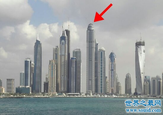 世界最高的楼竟达828米！这个楼就是哈利法塔(www.gifqq.com)