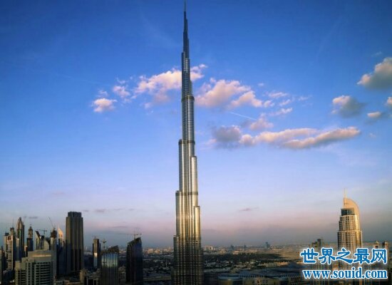 迪拜哈利法塔——世界上最高的楼 828米直逼天空 建造过程艰辛