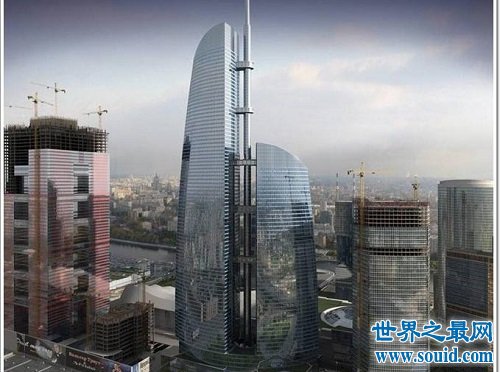 欧洲第一高楼据说是中国制造，妥妥的骄傲！(www.gifqq.com)