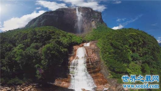 世界上最高的瀑布，与地面的落差竟达一千米！(www.gifqq.com)