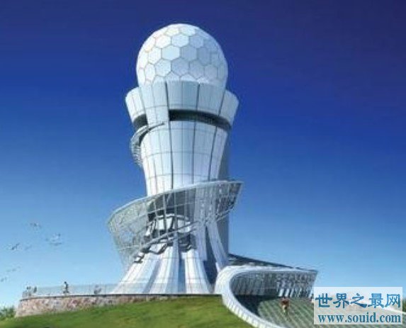 世界上最高的气象探测站，轨道近似圆形(www.gifqq.com)