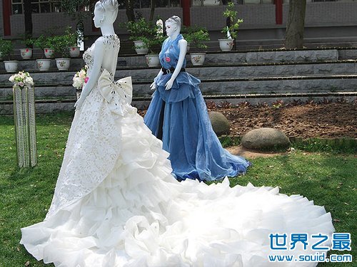 世界上最贵的婚纱，皇室婚纱(6500万)(www.gifqq.com)