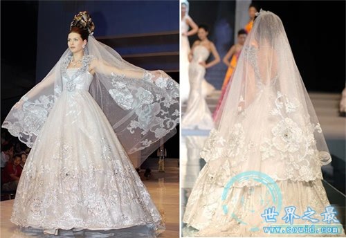 世界上最贵的婚纱，皇室婚纱(6500万)(www.gifqq.com)