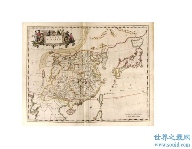 世界上最贵的地图，拥有长达529年的历史