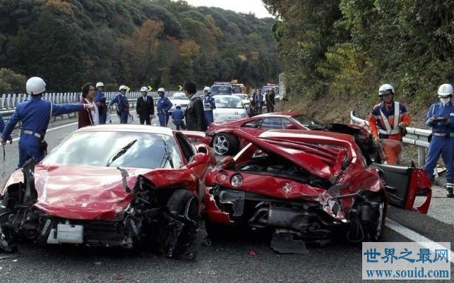 史上最昂贵的车祸，获得赔偿2.42亿美元(www.gifqq.com)
