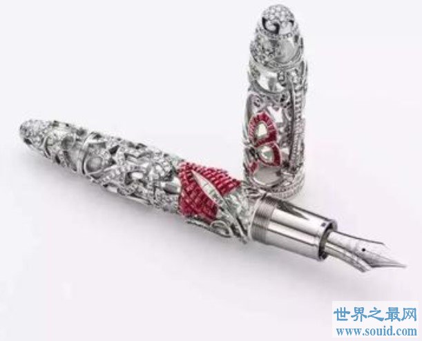 世界上最贵的一款钢笔，价值高达147万欧元(www.gifqq.com)