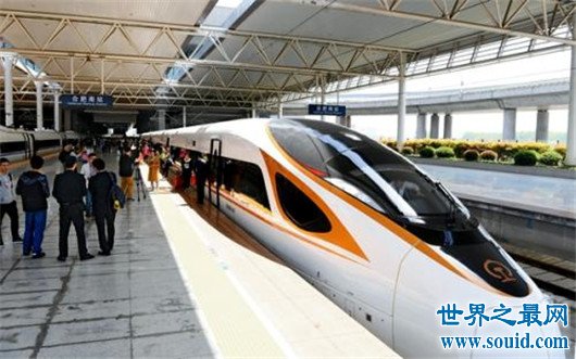 中国最快的高铁（世界上最快的高铁），时速605km/h(www.gifqq.com)