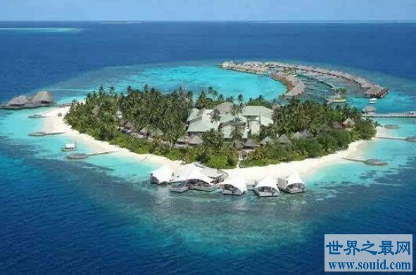 世界上最小的岛，与我国2间普通房屋的大小差不多(www.gifqq.com)