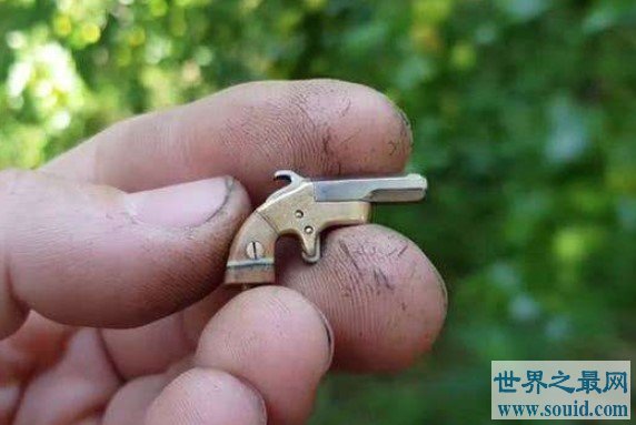 世界上最小的手枪，只有5.5厘米长