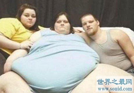 世界最胖的人，体重达到了725公斤！(www.gifqq.com)