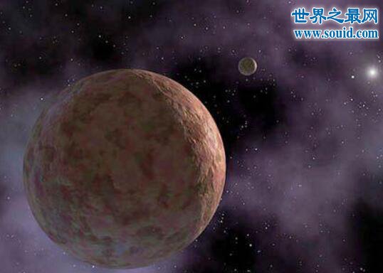 太阳系最大的行星，木星(体积是地球的1316倍)(www.gifqq.com)
