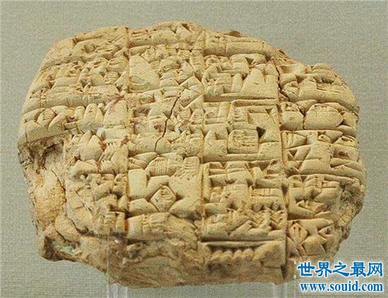 苏美尔文明创造第一代人类文明，他们发明楔形文字(www.gifqq.com)