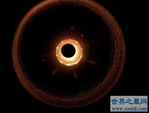 宇宙中最大的黑洞，是十万亿倍太阳质量！(www.gifqq.com)
