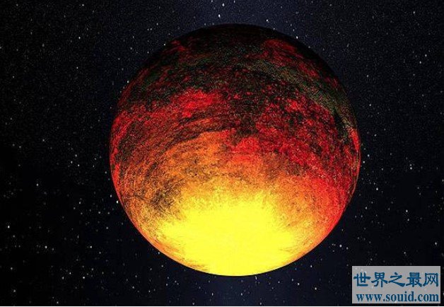 首颗类地行星，直径大约是地球的2.4倍(www.gifqq.com)
