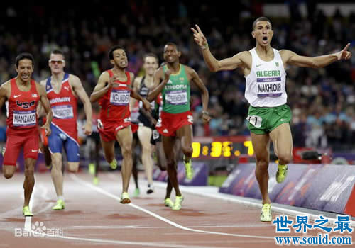 1500米世界纪录，男子3分26秒/女子3分50秒(www.gifqq.com)