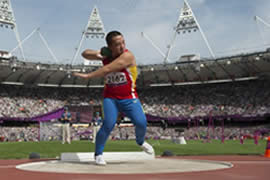 铅球世界纪录，男子23.12米米/女子22.63米