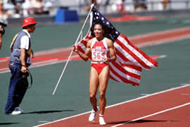 女子100米世界纪录，10.49秒(已保持了30年)