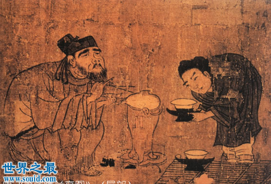世界最古老茶叶出土，汉景帝爱喝茶(死后陪葬品)(www.gifqq.com)