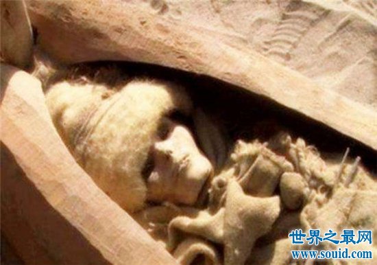 小河公主堪称楼兰美女，是一具四千多年前的干尸(www.gifqq.com)