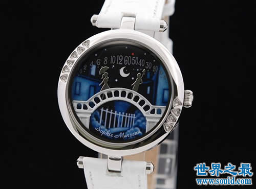世界上最浪漫的手表，梵克雅宝恋人之桥(75万元)(www.gifqq.com)