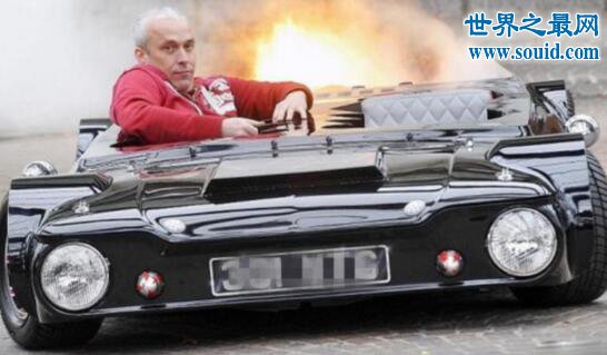 世界上最矮的超级跑车，只有48.26厘米高超迷你(www.gifqq.com)